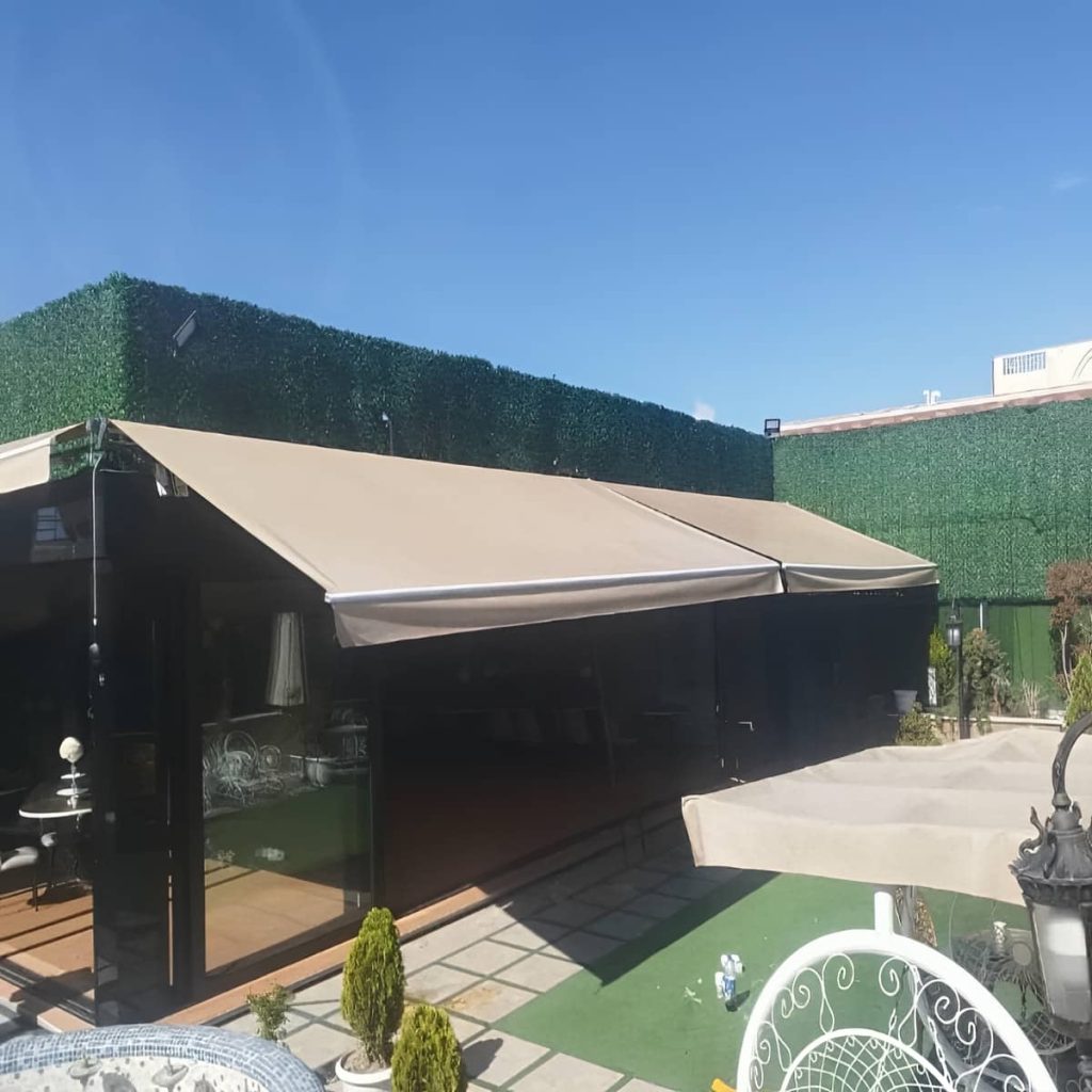 نصب سایه بان برقی اتوماتیک پارکینگ در اصفهان