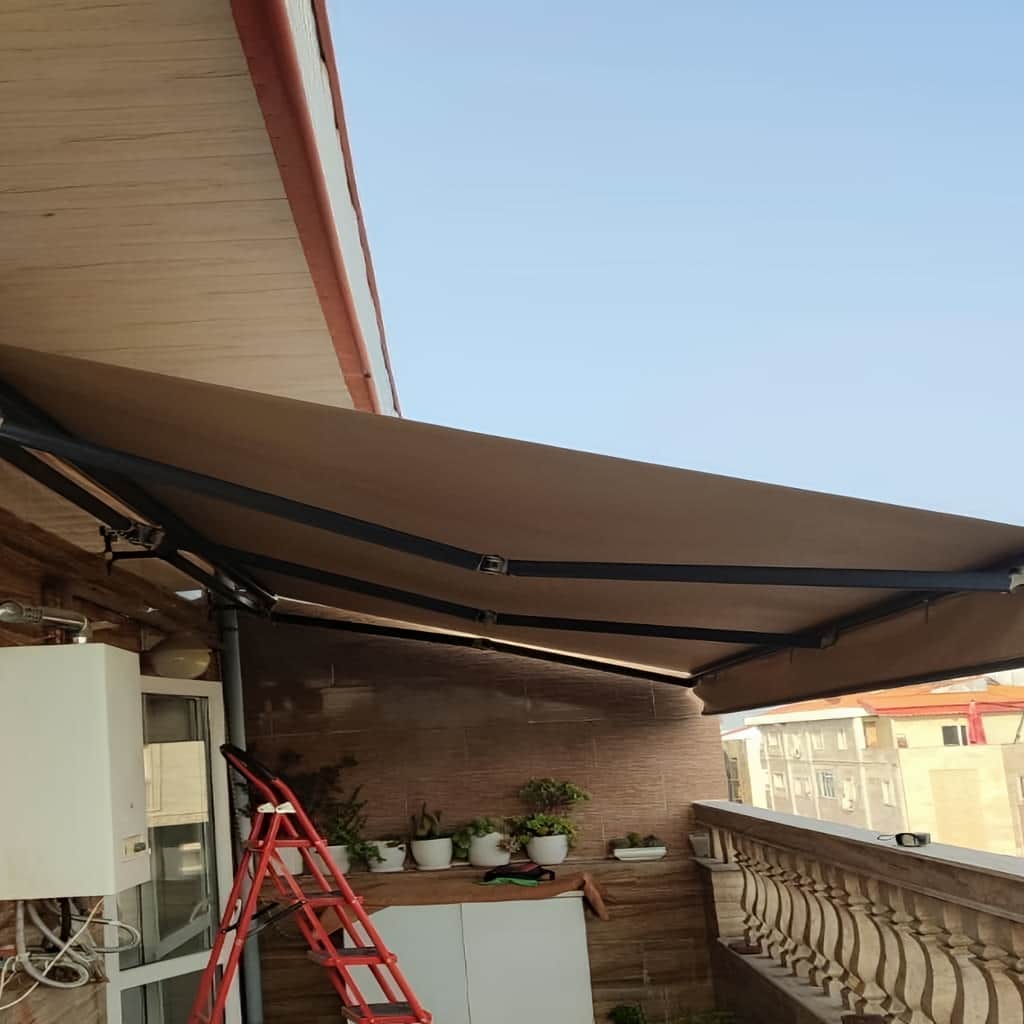 خرید سایه بان برقی اتوماتیک بازویی در زاهدان