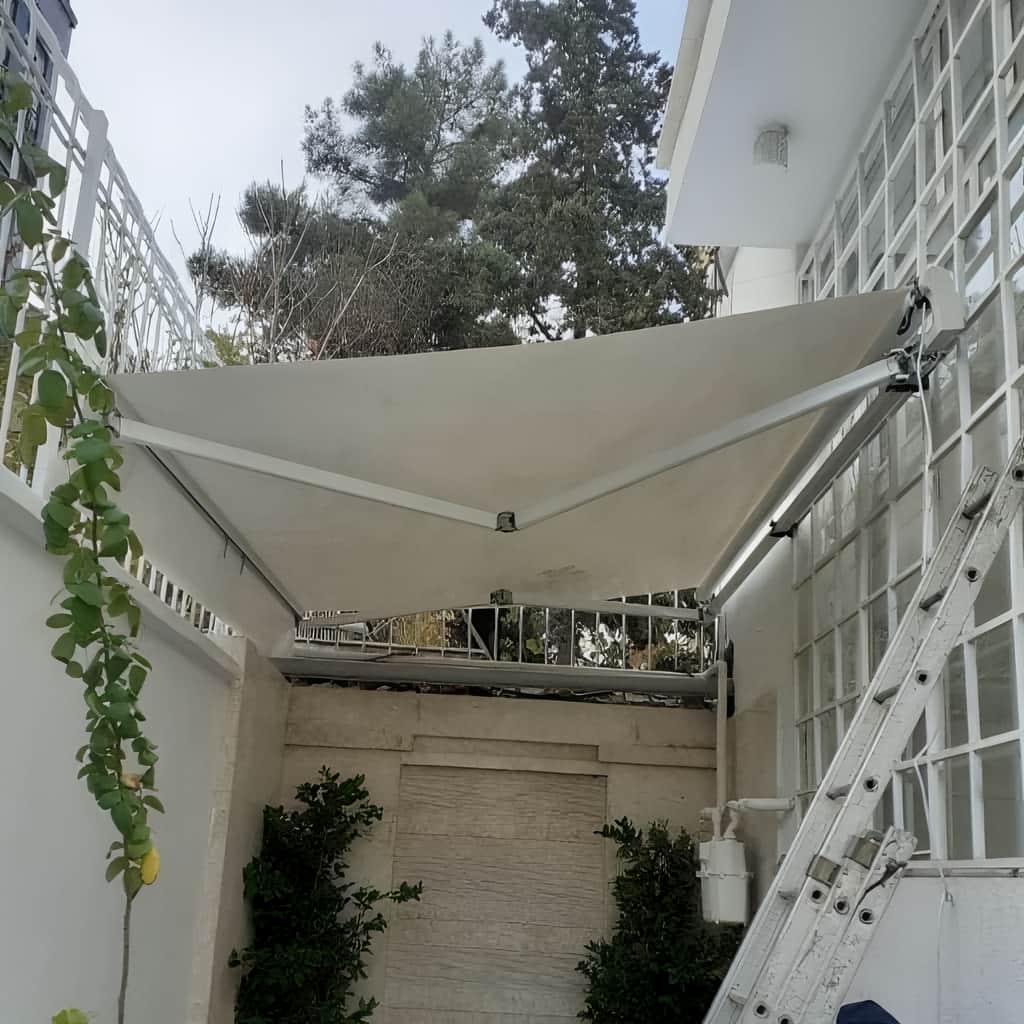 سایبان برقی اتوماتیک در محمدشهر