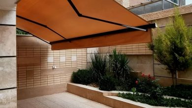سایبان برقی اتوماتیک در ایلام