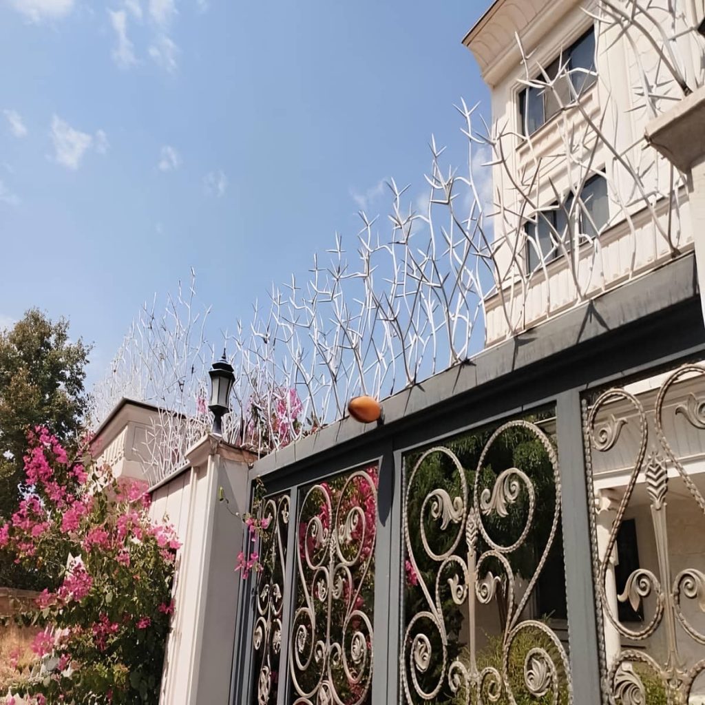 نصب حفاظ شاخ گوزنی رنگ مقاوم در چالوس