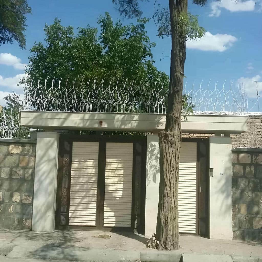 نصب حفاظ شاخ گوزنی رنگ مقاوم در دماوند