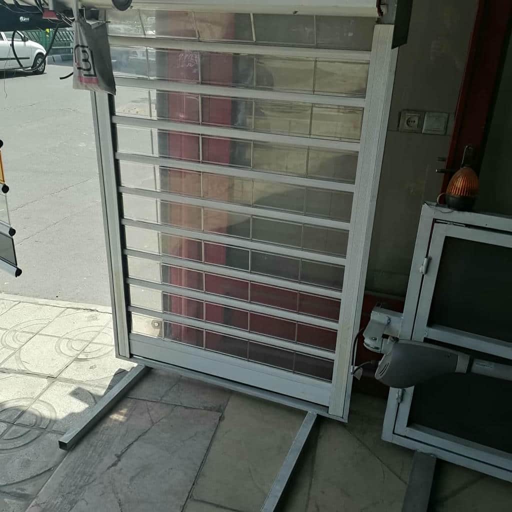 نصب کرکره برقی اتوماتیک آلومینیومی در بابل
