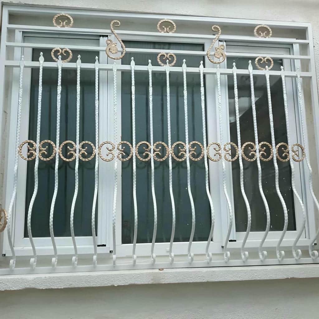 قیمت حفاظ پنجره فرفورژه ضدزنگ در نیشابور