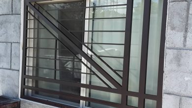 حفاظ پنجره فرفورژه در عظیمیه کرج