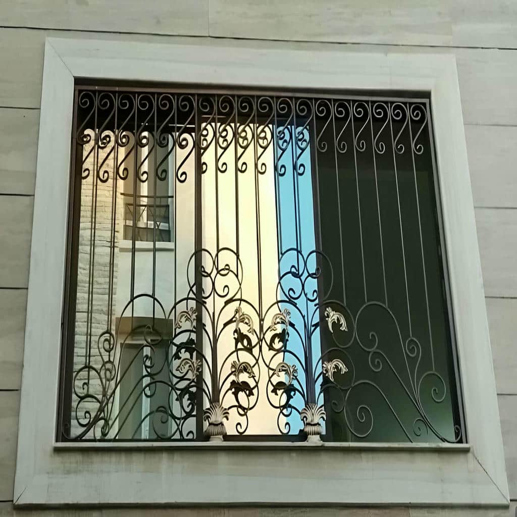 فروش حفاظ پنجره فرفورژه بازشو در پردیس