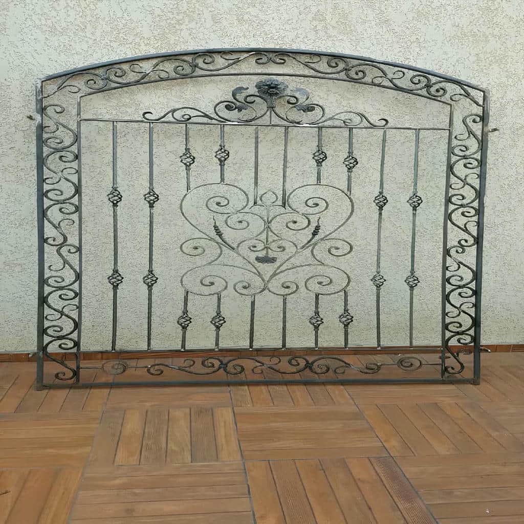 فروش حفاظ پنجره فرفورژه رنگ کوره‌ای در ساوه