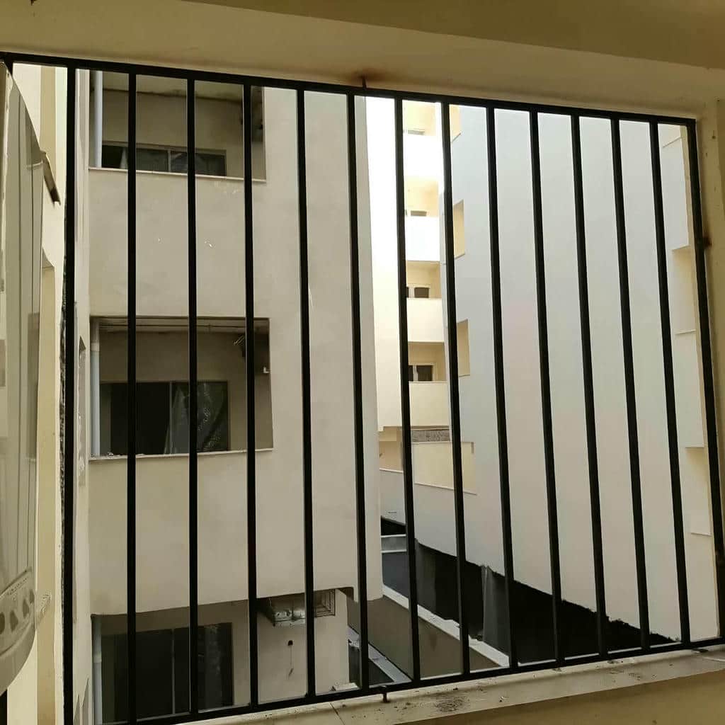 کارخانه حفاظ پنجره فرفورژه سبک مدرن در خرم آباد
