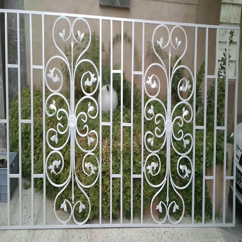 کارخانه حفاظ پنجره فرفورژه مدل بازشو در تهران