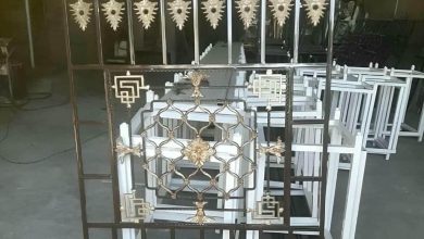 حفاظ پنجره فرفورژه در کاشان