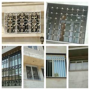 حفاظ پنجره فرفورژه در آبادان