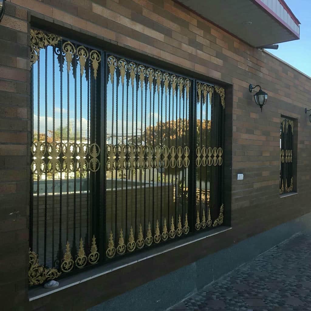 کارخانه حفاظ پنجره فرفورژه مدل بازشو در ساوه