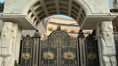 درب حیاط پارکینگ در نظرآباد