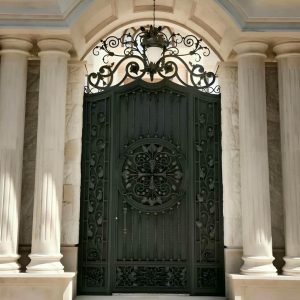 درب حیاط ویلایی در کرمان