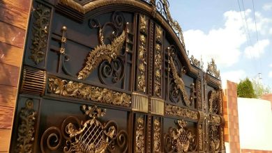 درب حیاط ویلایی در ایرانشهر