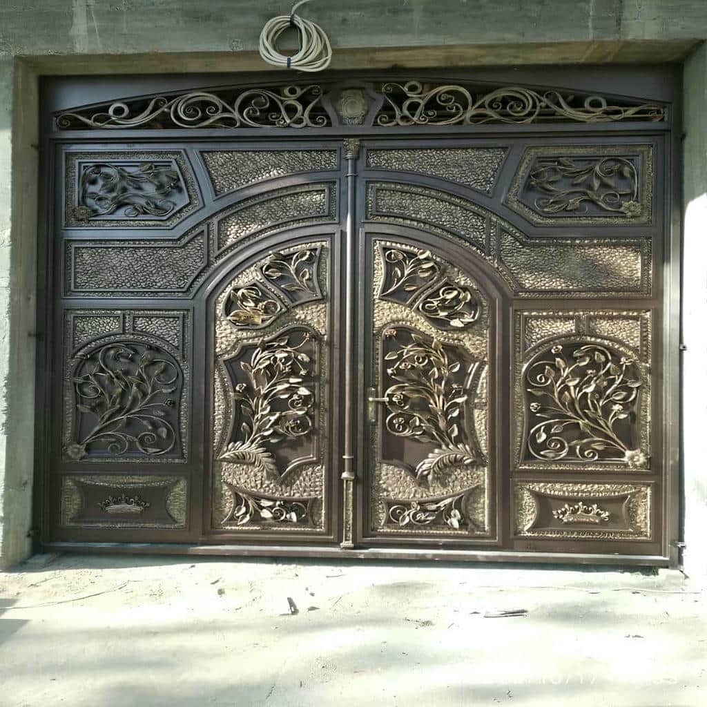 کارخانه درب حیاط ویلایی پارکینگ حیاط در ایرانشهر