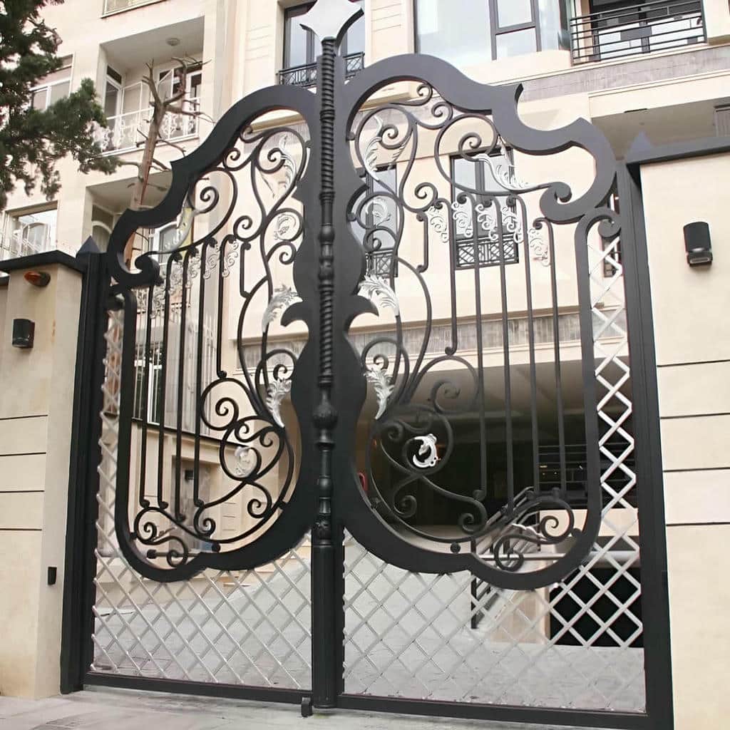درب حیاط پارکینگ ویلایی در گرگان