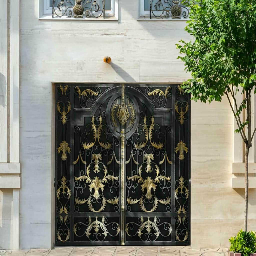 خرید درب حیاط ویلایی دو لنگه در ایرانشهر