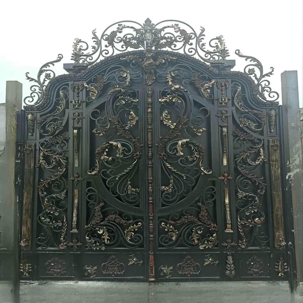 قیمت درب حیاط ویلایی فرفورژه در نیشابور
