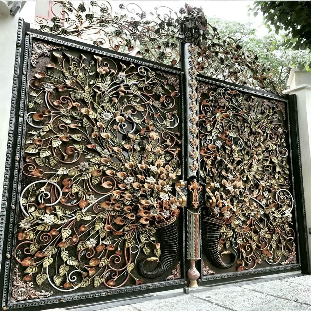 قیمت درب حیاط ویلایی فرفورژه در بندر لنگه
