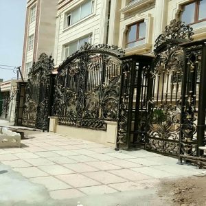 درب حیاط ویلایی در ایلام