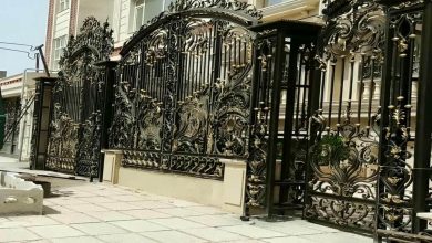 درب حیاط ویلایی در ایلام