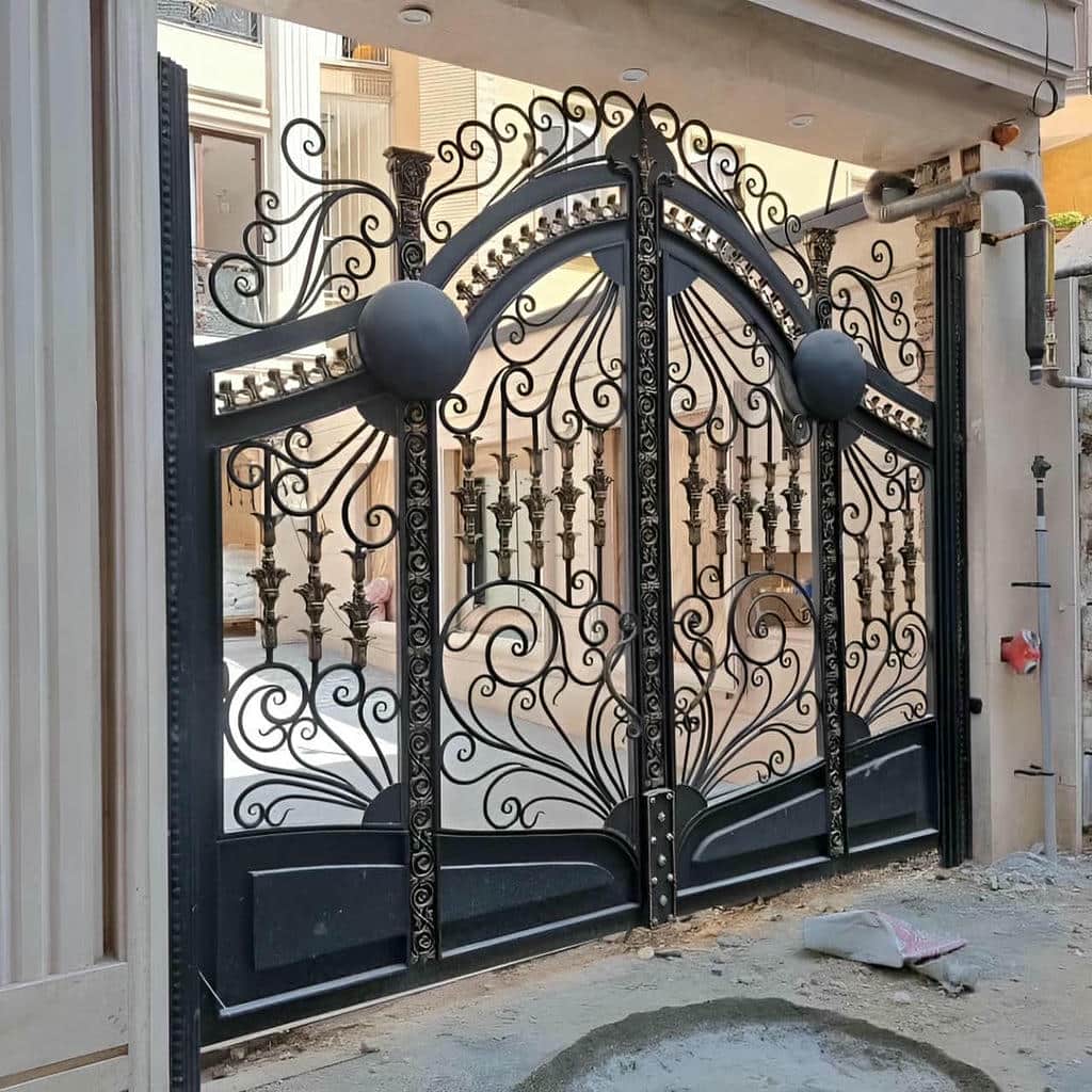 خرید درب حیاط ویلایی مدرن در استان گلستان