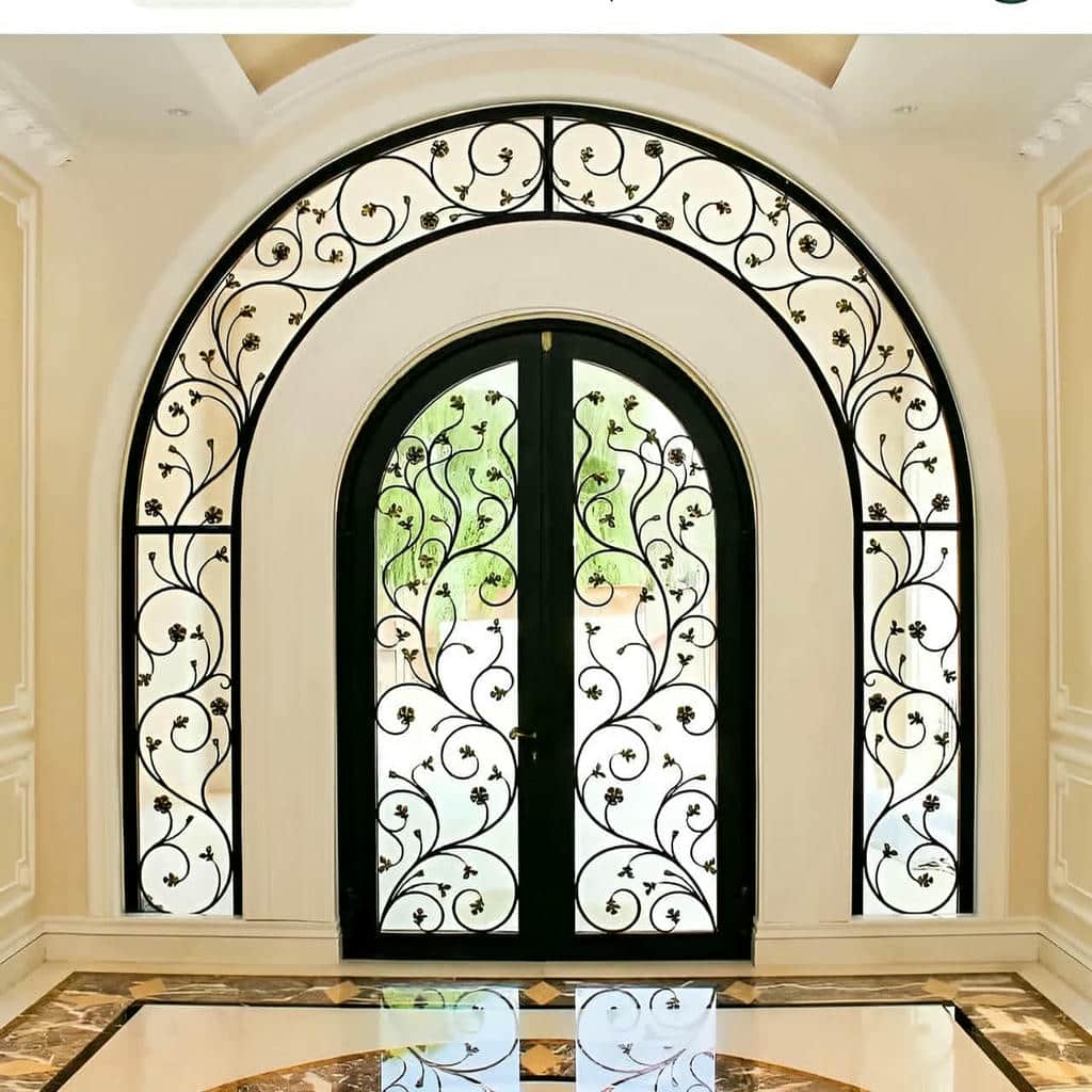 درب حیاط ویلایی در نیشابور