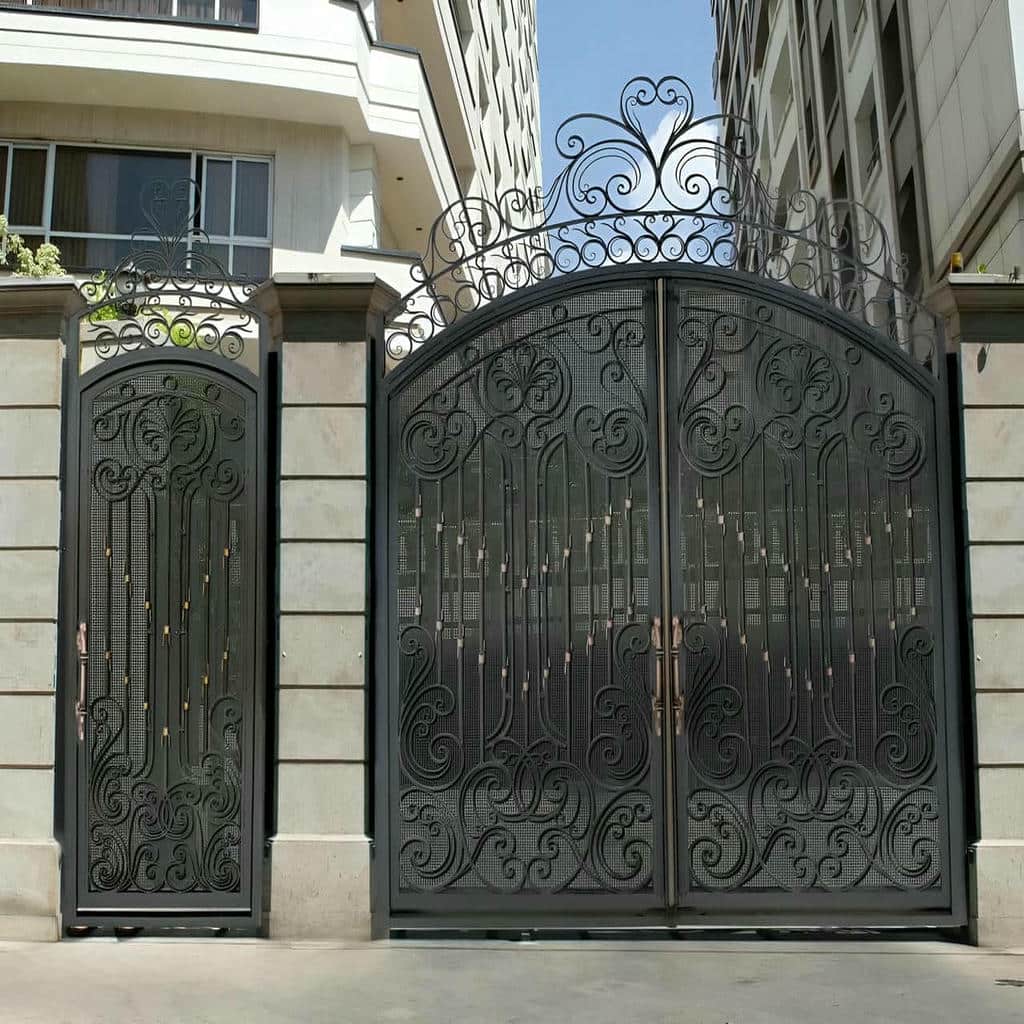 خرید درب حیاط ویلایی مدرن در آبادان
