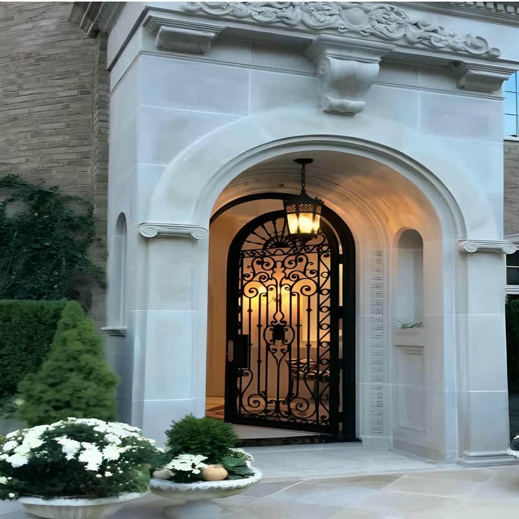 درب حیاط ویلایی در بندر لنگه