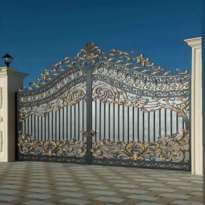 درب حیاط پارکینگ ویلایی در شهرکرد