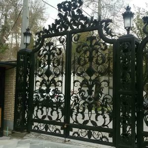 درب حیاط پارکینگ ویلایی در بابل