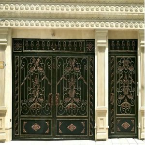 درب حیاط پارکینگ ویلایی در سیرجان