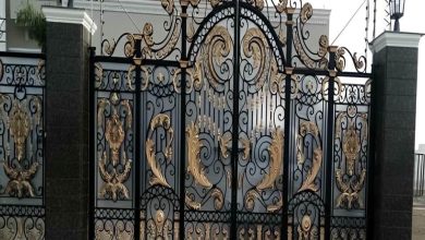 درب حیاط پارکینگ ویلایی در سقز