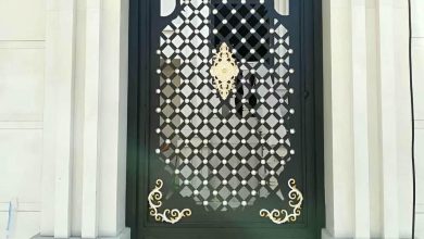 درب حیاط ویلایی در چالوس