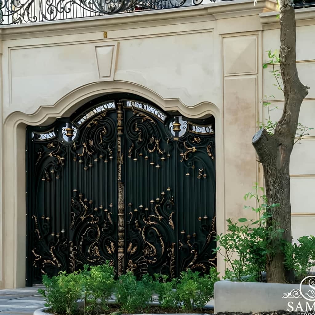 قیمت درب حیاط ویلایی فرفورژه در رشت