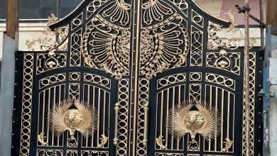 درب حیاط ویلایی در رشت