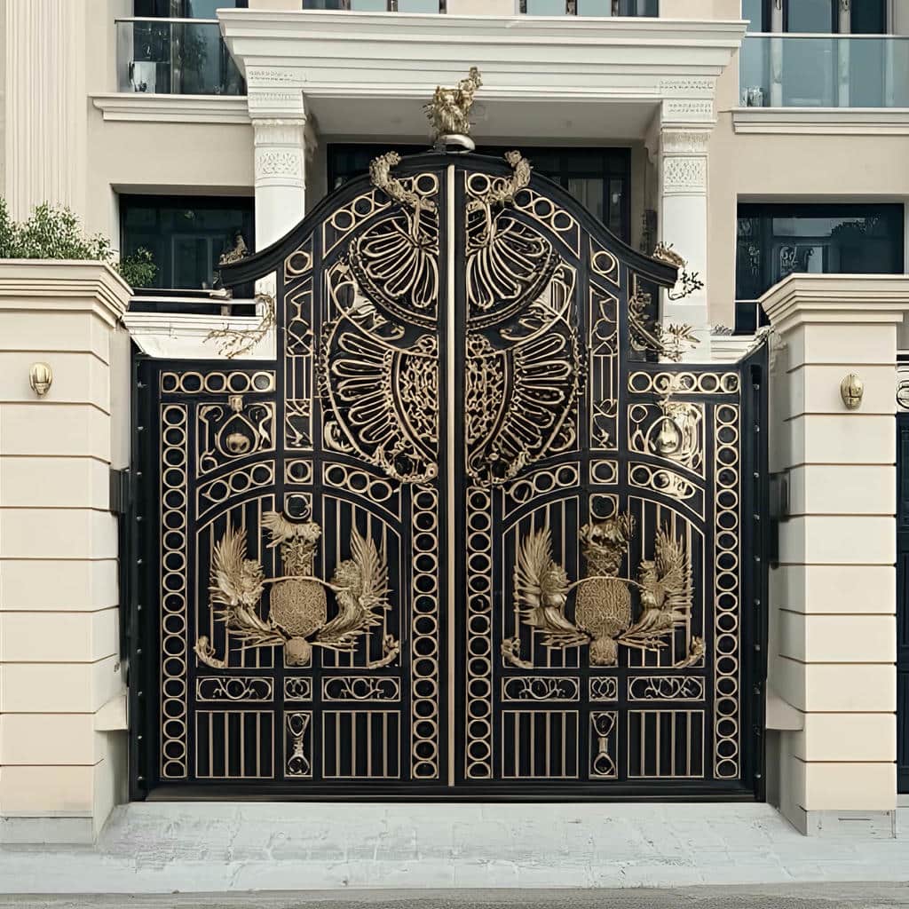 درب حیاط ویلایی در آبادان
