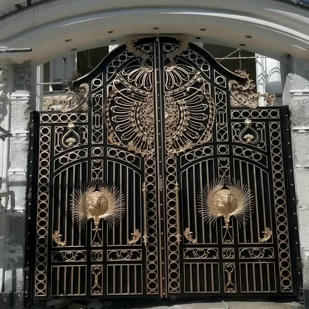 کارخانه درب حیاط پارکینگ ویلایی ورودی ویلا در آمل