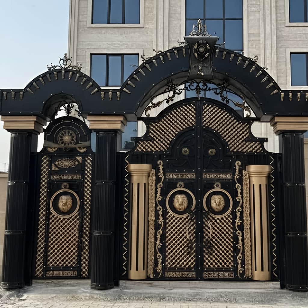خرید درب حیاط ویلایی مدرن در بندرعباس