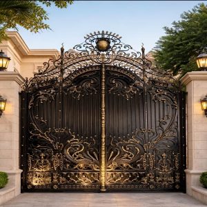 درب حیاط ویلایی در گنبدکاووس