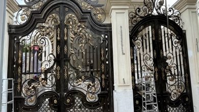درب حیاط ویلایی در ساری