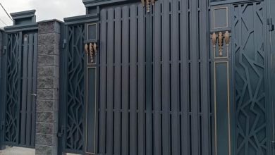 درب حیاط ویلایی در همدان