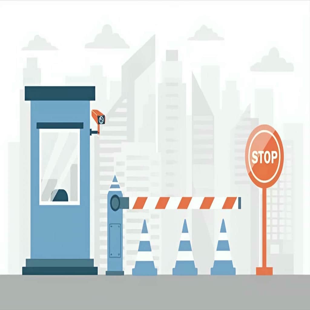 راهبند پارکینگ مجهز به ریموت کنترل خودرو راهبند پارکینگ مجهز به ریموت کنترل خودرو