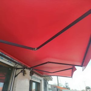 سایبان برقی فول باکس تجاری با کاست کامل محافظ پارچه سایبان برقی فول باکس تجاری برای فضاهای پرتردد