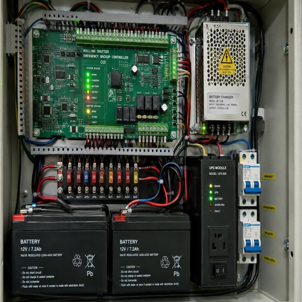خدمات اندازه گیری کرکره برقی مدرن نمای تجاری