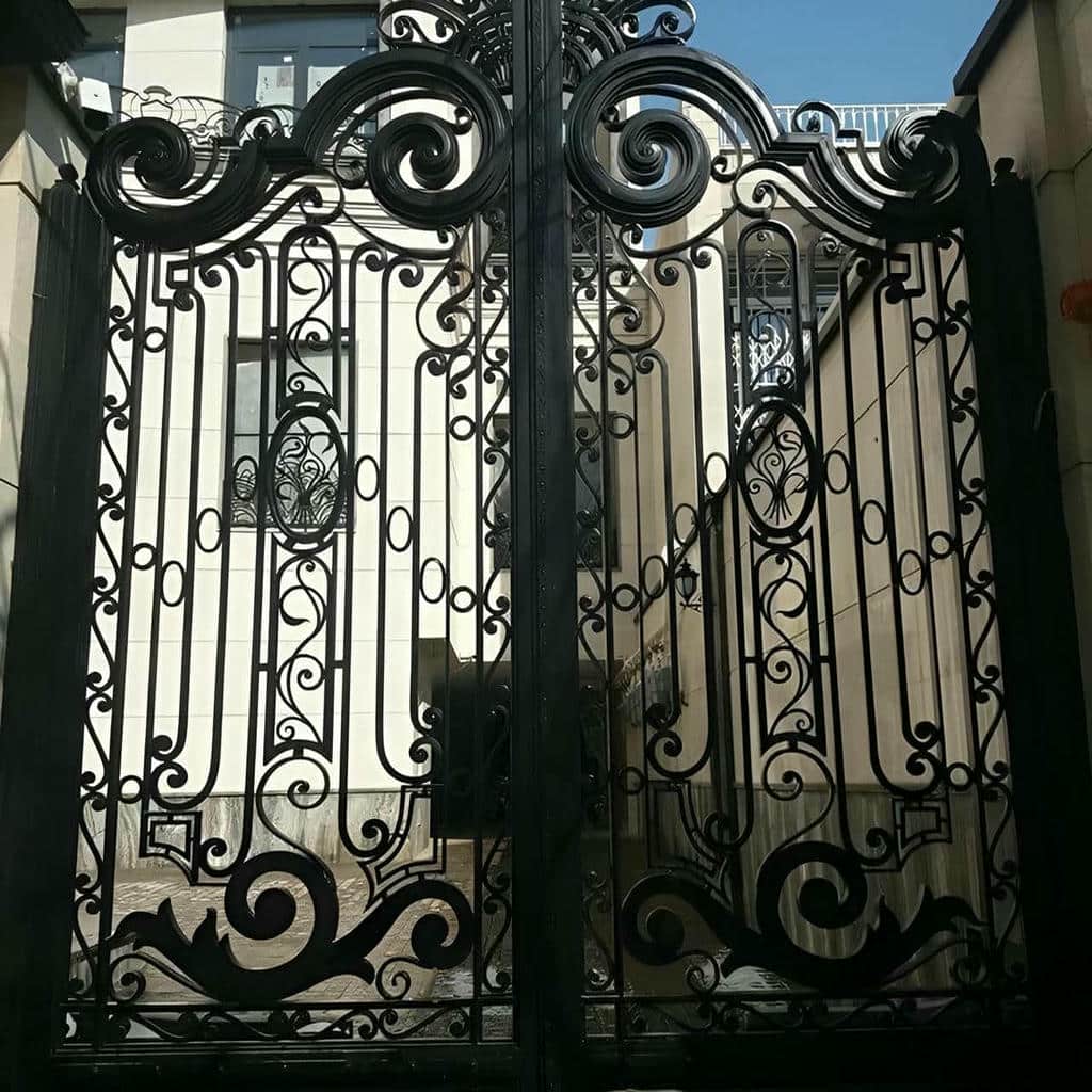 9 مدل درب حیاط شاسی سنگین