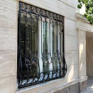11 مدل حفاظ پنجره رنگی کوره ای