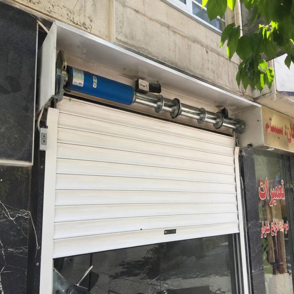 نصب کرکره برقی بی صدا با برق اضطراری