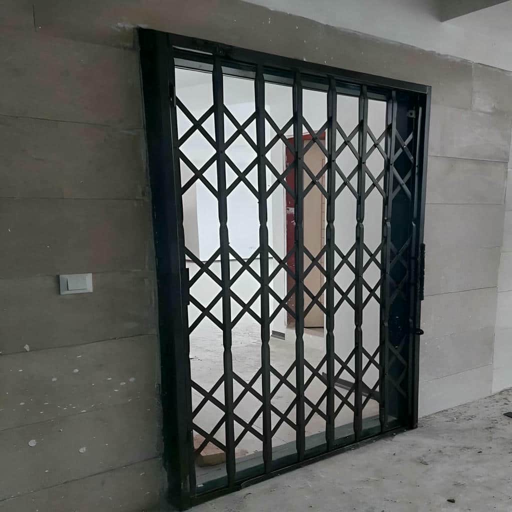 خرید حفاظ آکاردئونی دو جداره ورودی